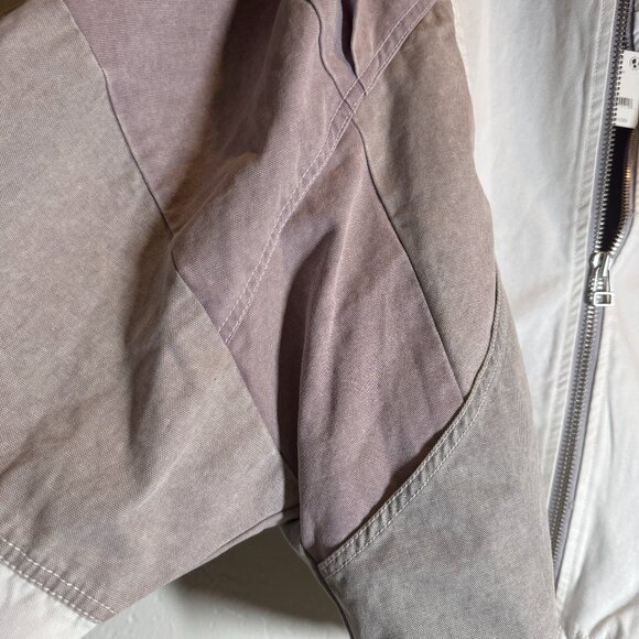 FP Movement by Free People We The Free Toni Pieced Lavender Jacket Size L NWT - Picture 5 of 8